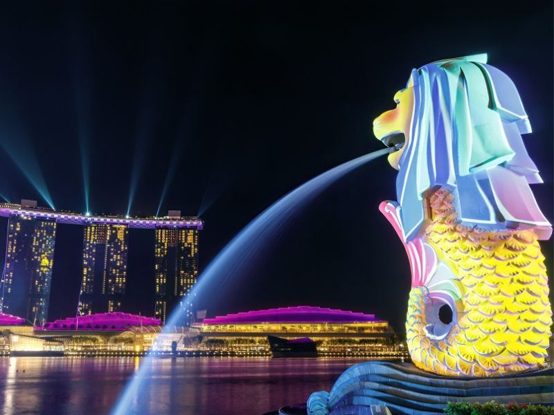 Singapore, Malesia, Hong Kong 